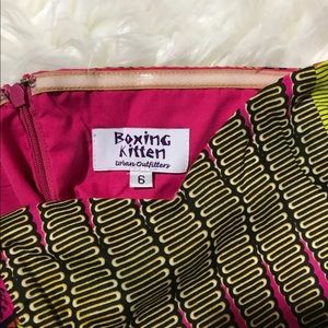 Boxing Kitten Dresses - Boxing Kitten Tribal Strapless Dress Boxing Kitten Dresses - Boxing Kitten Tribal Strapless Dress